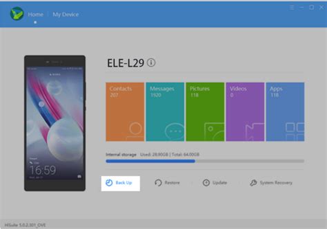 Hisuite backup.  2) Computer: Install HiSuite on your computer to back up data from y...