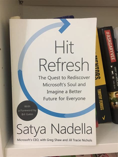 Full Download Hit Refresh By Satya Nadella