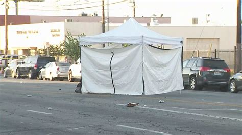 Hit-and-run victim found dead in road in North Hollywood 