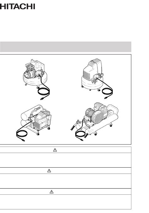 Hitachi air compressor ec12 owners manual. - Stihl ts 700 power tool service manual download.