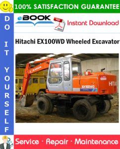 Hitachi ex100wd wheeled excavator service manual. - 2003 nissan 350z werkstatt service handbuch.