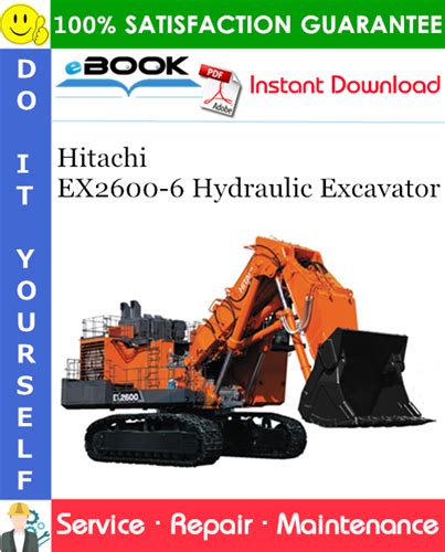 Hitachi ex2600 6 hydraulic excavator service repair manual instant. - Canon powershot s5 is repair manual.