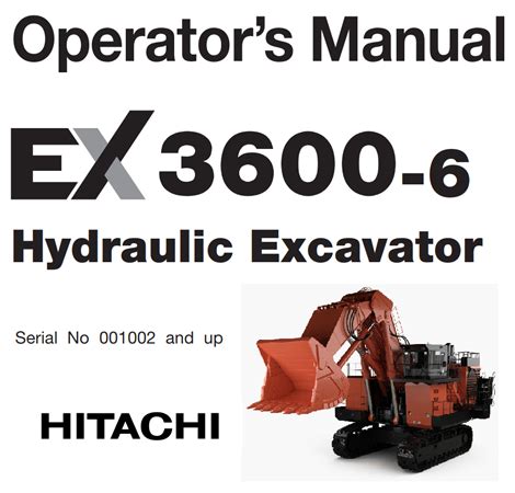 Hitachi ex3600 6 excavator operators manual. - Cartas de don pedro de valdivia.