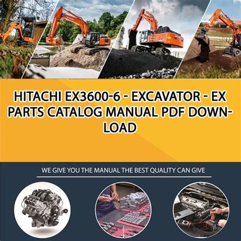 Hitachi ex3600 6 excavator parts catalog manual. - La guida degli operatori sanitari alla competenza culturale clinica 1e guide degli operatori sanitari.