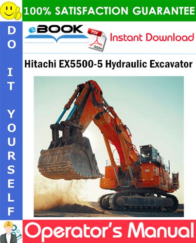 Hitachi ex5500 5 excavator operators manual. - Performance based logistics a contractor s guide to life cycle.