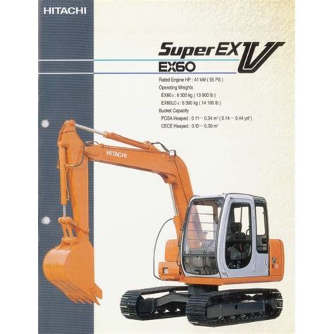 Hitachi ex60 5 ex60lc 5 ex80 5 manuale del catalogo dei componenti dell'attrezzatura per escavatore. - I ndice anali tico do vocabula rio de os lusia das.