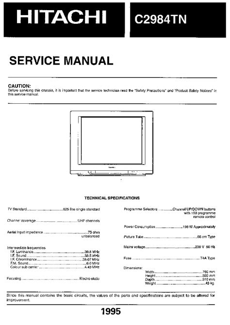 Hitachi rear projection tv service manual. - Exhaustive mcqs on materia medica a valuable guide for m.