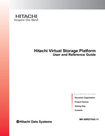 Hitachi virtual storage platform user and reference guide. - Komatsu pc20 6 pc30 6 pc40 6 hydraulic excavator service repair manual.