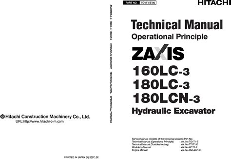 Hitachi zaxis 160 3 hydraulic excavator service manual. - Tl80a new holland tractor operators manual.