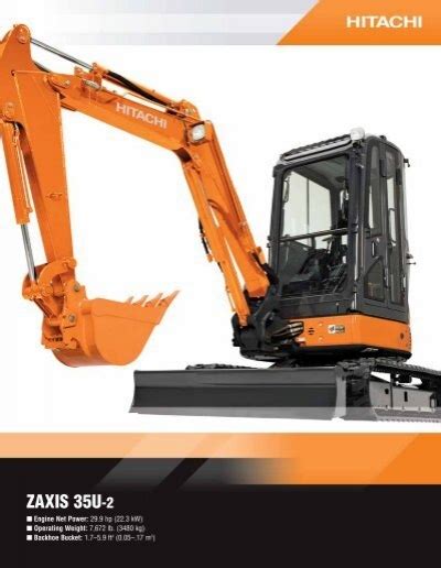 Hitachi zaxis 27u 2 30u 2 35u 2 excavator technical manual. - John deere 1010 crawler repair manual.