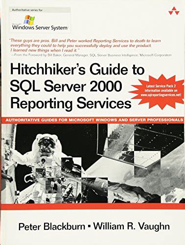 Hitchhikers guide to sql server 2000 reporting services. - Ecuaciones diferenciales parciales asmar manual del instructor.