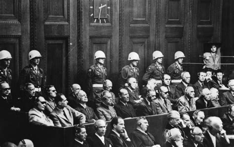 The Nuremberg Trial and its Legacy. The first international war crimes tribunal in history revealed the true extent of German atrocities and held some of the most prominent Nazis accountable for their crimes. Top Image: Nazi defendants at the International Military Tribunal in November 1945. Courtesy National Archives and Records Administration.. 