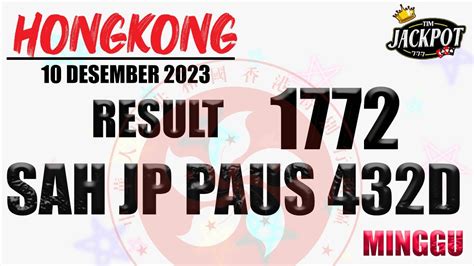 Hk 2d 3d 4d malam ini. Paito hk 6d harian.