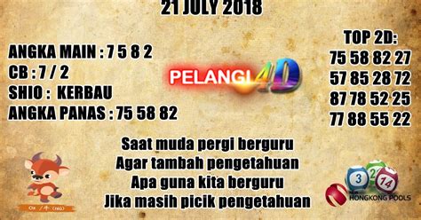Hk pools 21 mei 2018. Togel kuda lari.