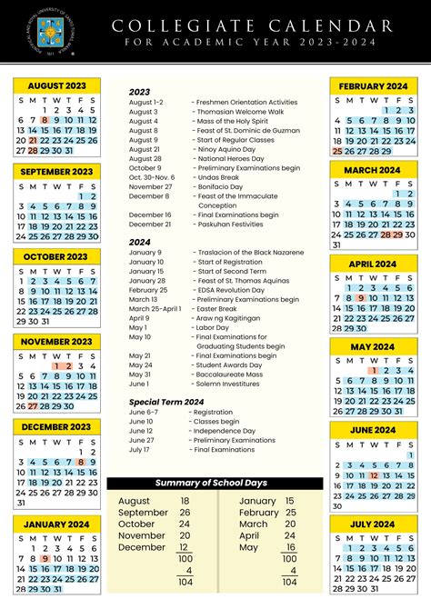 Hkust Calendar