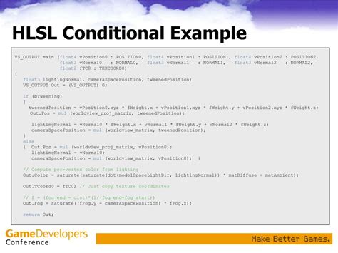 Hlsl example.  They are more accessible than direct implementations of the shader...