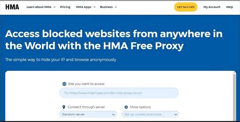 Another web based proxy is Hide My Ass, which goes by HMA these days. While the main focus of this company is a VPN, going to the bottom of their homepage, looking under 'Services,' and .... 