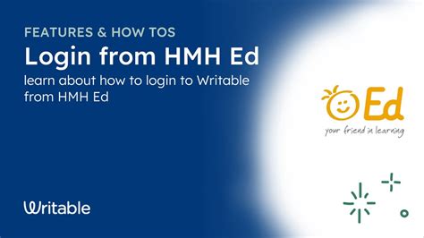 Hmh ed student login. If you do not have a username or password, contact your school or district administrator. 