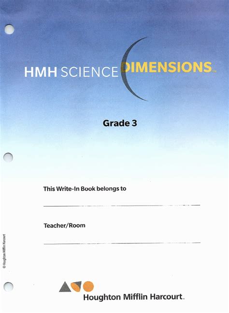 Hmh science dimensions grade 3.  Students needing differentiation benefit...