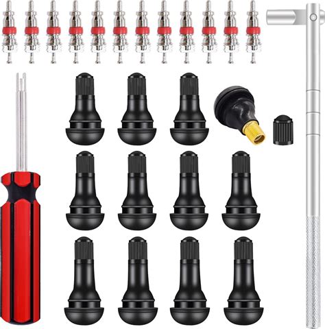 Hmknana 14PCS Tire Valve Stem Tool Puller Installer Kit - 12PCS …