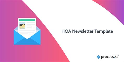Hoa Newsletter Template Process Street