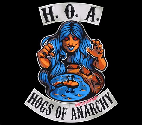 Member 24. Kei Brown. The HOA/HoA (Homeowners Association/Hogs of Anarchy) is a one-percenter motorcycle club. Community content is available under CC-BY-SA unless …