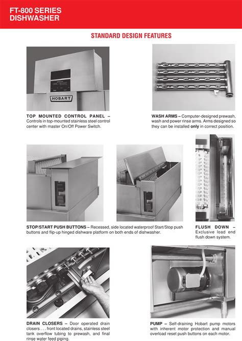 Hobart FT800 User Manual