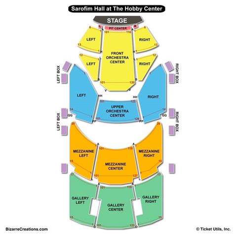 Hobby center seat map. Detailed seating chart showing layout of seat and row numbers of the Honda Center in Anaheim. Concert view from my seat, NHL Anaheim Ducks virtual 3d viewer, basketball interactive plan tour, AFL LA Kiss best rows arrangement guide, map of Plaza, Premium Club & Terrace level sections, general admission floor standing ticket diagram, review of lower, upper, Center, Main, Bowl & Value bowl seats ... 
