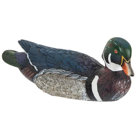 Show your love for hunting and all things nature with this Wood Carved Mallard on your desk or table! The mallard is the most common duck inthe northern hemisphere, and this wood carving is spot on withhow they look.This duck has different brown shades on the body, a green head, a yellow beak, and ablack tail.Use this bird to adda little more ….