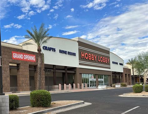 Hobby Lobby is located within easy reach a