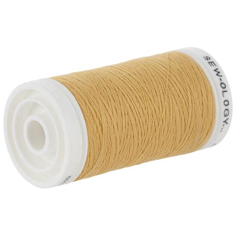 Hobby lobby polyester thread.  This thread comes in a solid color that's g...