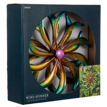 For More Information or to Buy: https://qvc.co/3n0p7qxPlow & Hearth Dual Sided Center Swirl Illusion Wind SpinnerColorful and stately on a clear day, this sw.... 