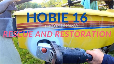 Hobie Cat 16 Restoration - YouTube