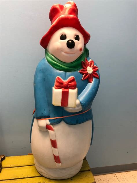 Vintage Empire Snowman Plastic Blow Mold 13" Table Top w/ Cord Christmas 68. Pre-Owned. C $74.00. monsieurb (690) 100%. or Best Offer. +C $19.00 shipping. Vintage 1976 12" Empire Blow Mold Double Sided Frosty Snowman and Son Tabletop. Pre-Owned.