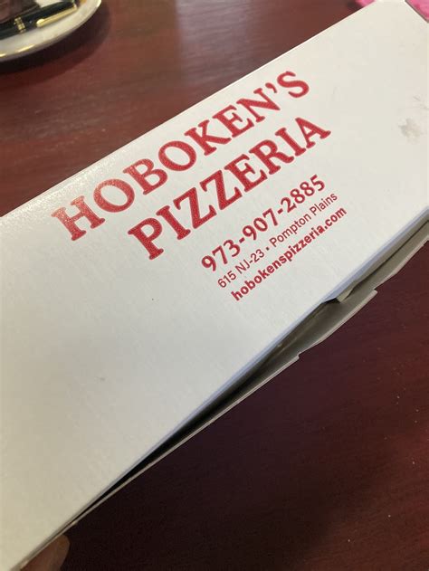 Order takeaway and delivery at Hoboken's Pizzeria, Pompton Pl