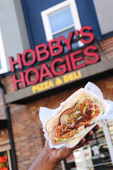 MENU | Hoby's Hoagies. PIZZA. WRAPS. CHEESESTEAKS & HOT SUBS. STROMBOLI. SIDES. WINGS. SALADS. HOAGIES. KIDS MENU. SANDWICHES. DRINKS. …. 