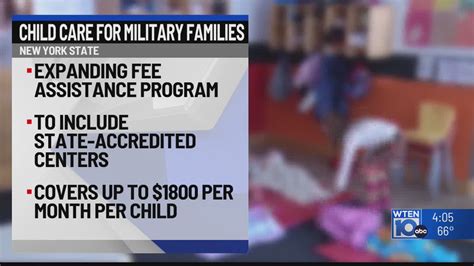 Hochul announces expansion of childcare fee assistance for military families