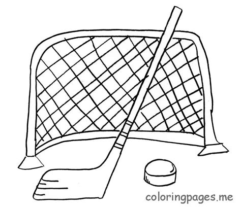 Hockey Coloring Shee