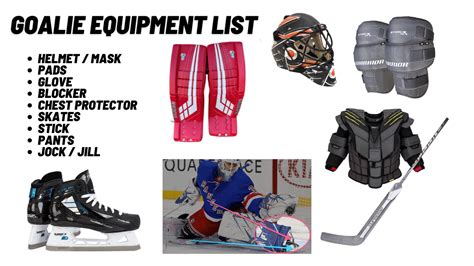 Hockey Goalie Equipment List What Pads Do Goalies Wear?