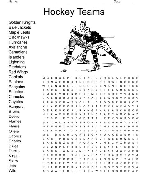Download Hockey Word Search Large Print Word Search Featuring Favorite Players Teams And Game Terms By Dylanna Press