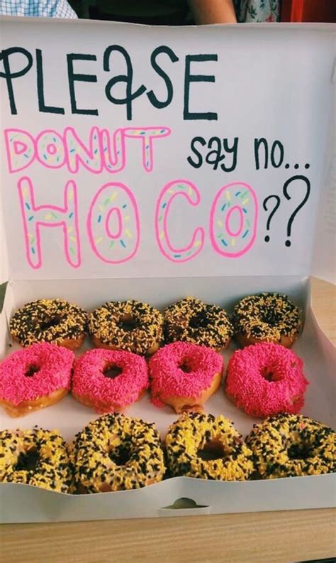 Hoco donuts. Krispy Kreme knows how to get into the Valentine's Day spirit. On Monday, the donut chain introduced the Dough-Notes collection — four new heart-shaped (and cream-filled!) donuts. The seasonal ... 