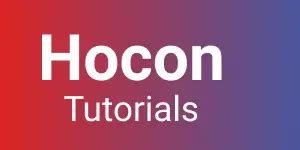 Hocon tutorial.  We use a simple example to demonstrate some features of HOCON...