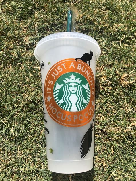 Hocus Pocu Starbucks Tumbler - Etsy UK