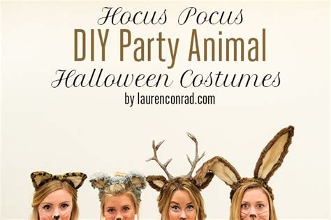 Hocus Pocus: My Halloween Party Animals Costume