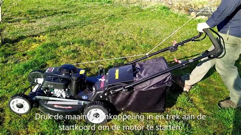 Hoe grasmachine starten na winter