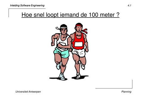 Hoe snel is 100 meter