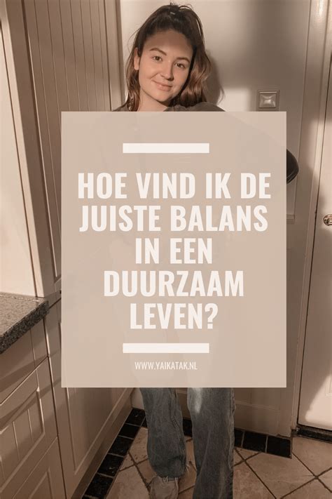 Hoe vind ik balans