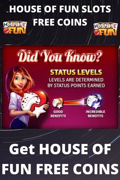 Welcome to House of Fun's own bonus collector! Get your free coins, free spins, daily freebies and other giveaways right here on HoF! House of Fun Free Coins and Spins. Slot machines are one of the most popular forms of entertainment in the world yet playing them has traditionally posed a few obstacles. First, travelling to a casino typically .... 