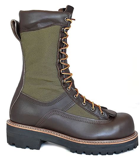 Our Hoffman Steel Toe Felt Pack features our reinforced rubber bottoms and a removable 9mm polypropylene/felt liner for exceptional warmth. The claw-lug soles offers great stability on steep terrain. This boot comes with reinforced toe and heel caps, heavy 7.5 oz oil-tanned USA leather uppers, and your choice soles. From: $ 225.00.. 