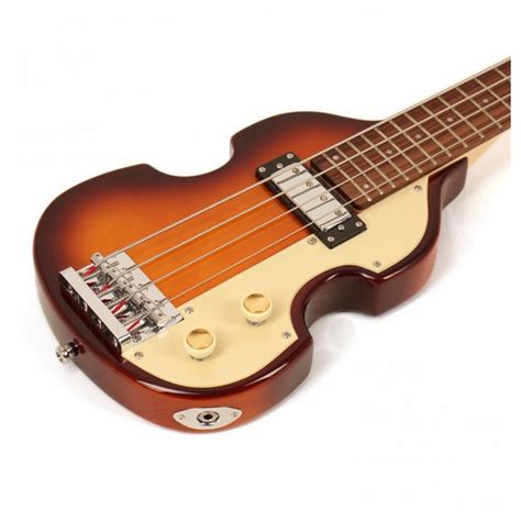 Hofner HCT Shorty Violin Bass, Sunburst Gear4music